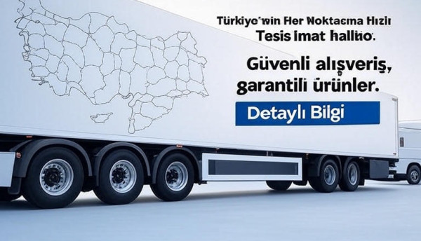 Türkiye’nin Her Noktasına Hızlı Teslimat