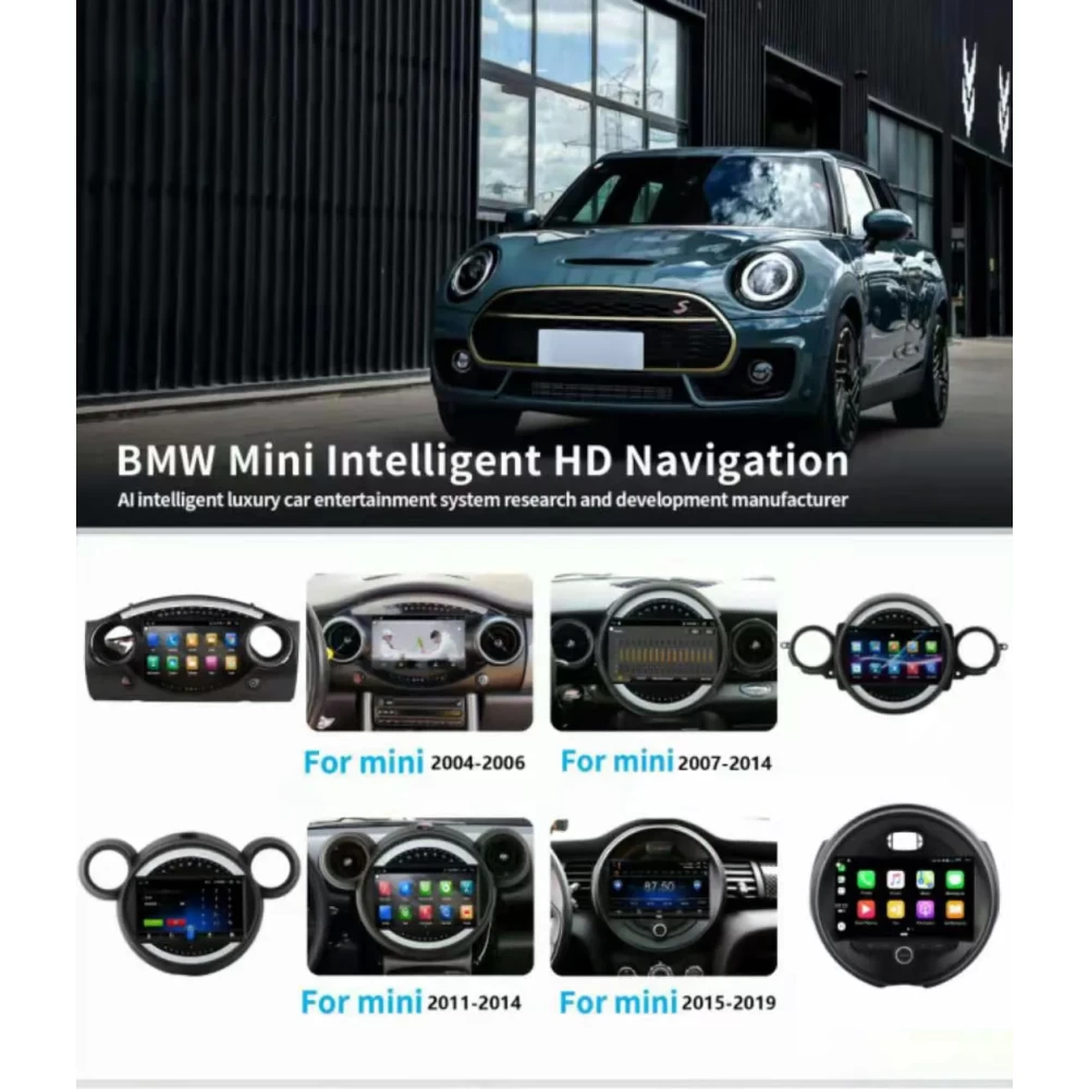 MINI Cooper R56 / R60 / R51 (2006-2014) İçin Android 13.0 Multimedya Sistemi