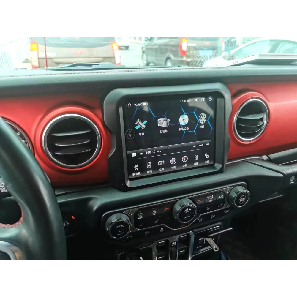 Jeep Wrangler (2018-2021) 6GB RAM + 128GB ROM 10.1 İnç Android 12.0 Multimedya Sistemi