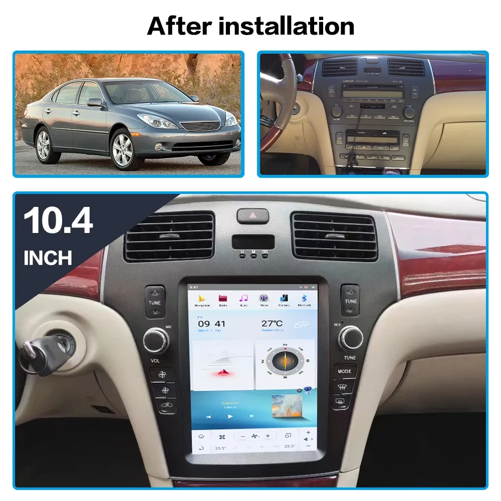 Lexus ES300 / ES330 (XV30) Tesla Stil Multimedya Sistemi