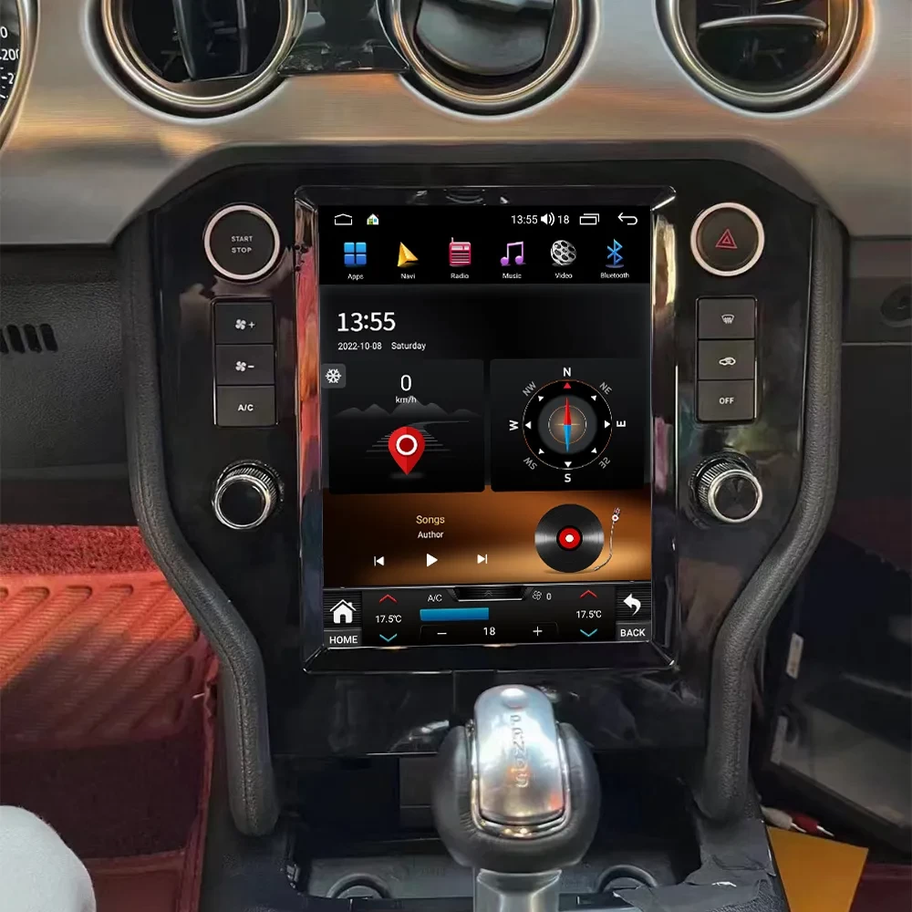 Ford Mustang GT (2015-2020) Android 12.0 Multimedya ve Navigasyon Sistemi