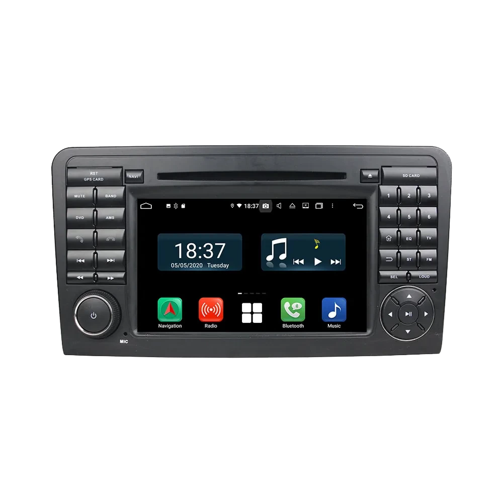 Mercedes-Benz ML Serisi W164 (2005-2011) Android 14.0 Kablosuz CarPlay & Multimedya Sistemi