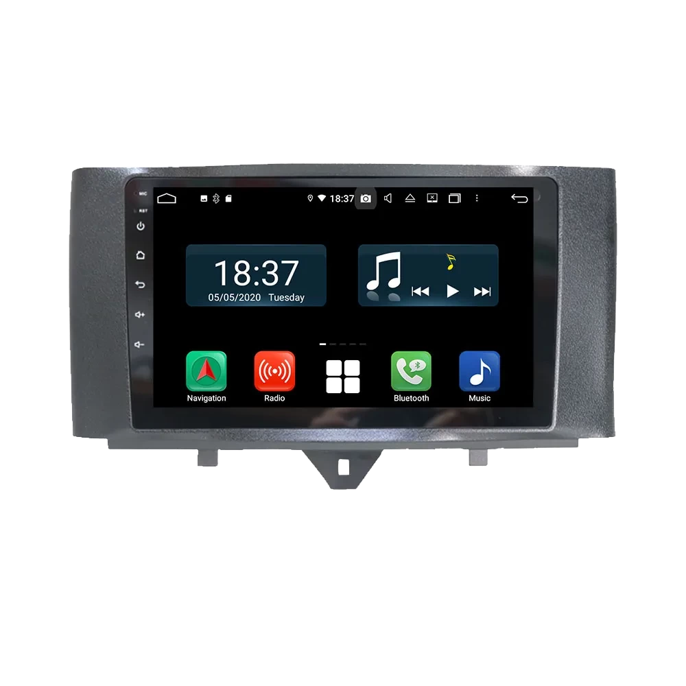 Smart Fortwo (2011-2015) Android 14.0 Kablosuz CarPlay & Multimedya Sistemi