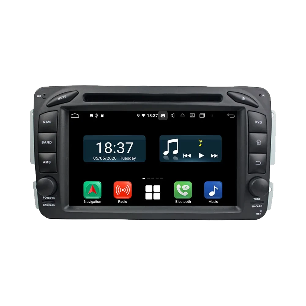 Mercedes-Benz C-Serisi W203 (2000-2004) Android 14.0 Kablosuz CarPlay & Multimedya Sistemi
