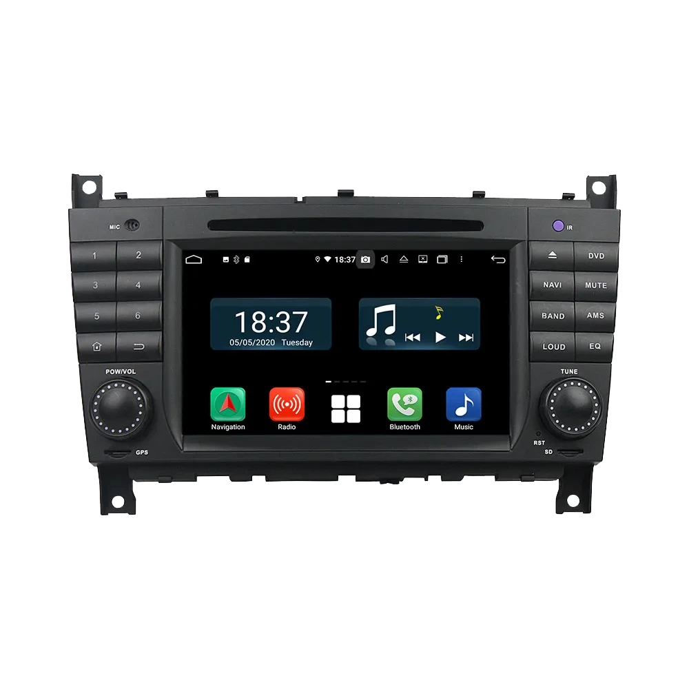 Mercedes-Benz C-Serisi W203 (2004-2007) Android 14.0 Kablosuz CarPlay & Multimedya Sistemi