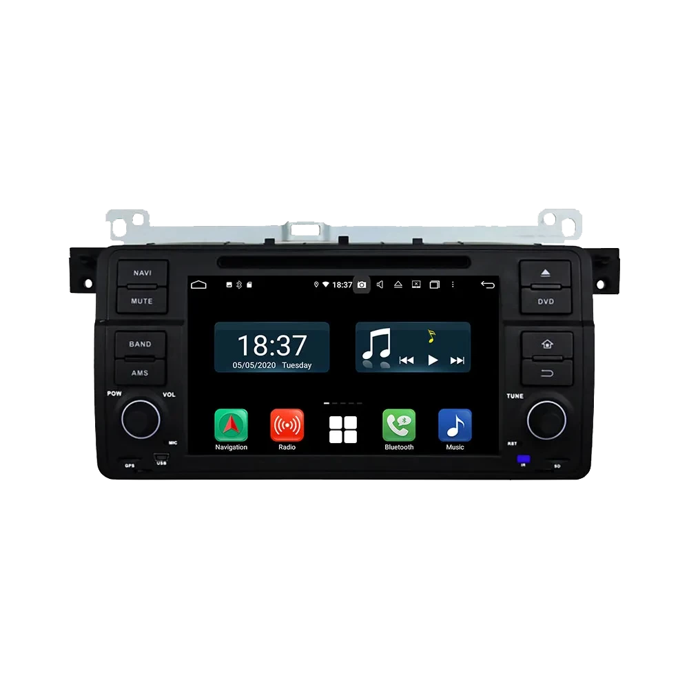 BMW E46 (1998-2002) Android 14.0 Kablosuz CarPlay & Multimedya Sistemi