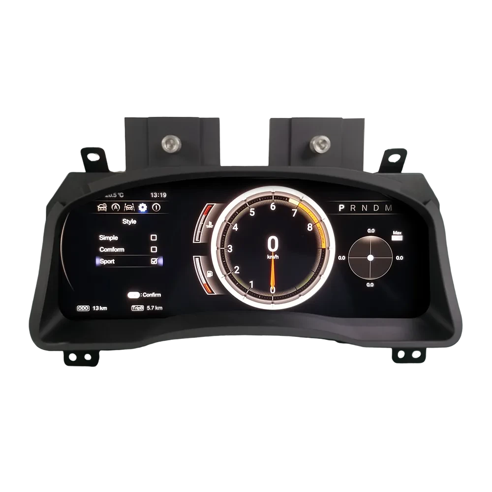 Toyota Prado / Lexus GX470 (2002-2009) 12.3 İnç Dijital Gösterge Paneli (Hayalet Ekran)