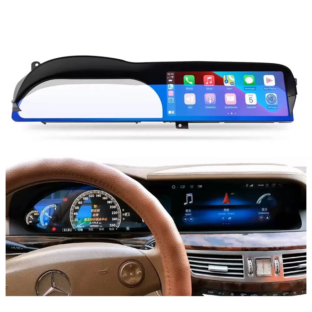 Mercedes-Benz S-Serisi (W221) Android Multimedya Sistemi - 12.3 İnç (2006–2013)