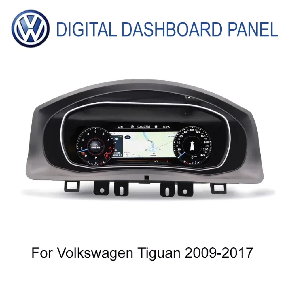 Volkswagen Tiguan Dijital Gösterge Paneli - 12.3 İnç (2009–2017)