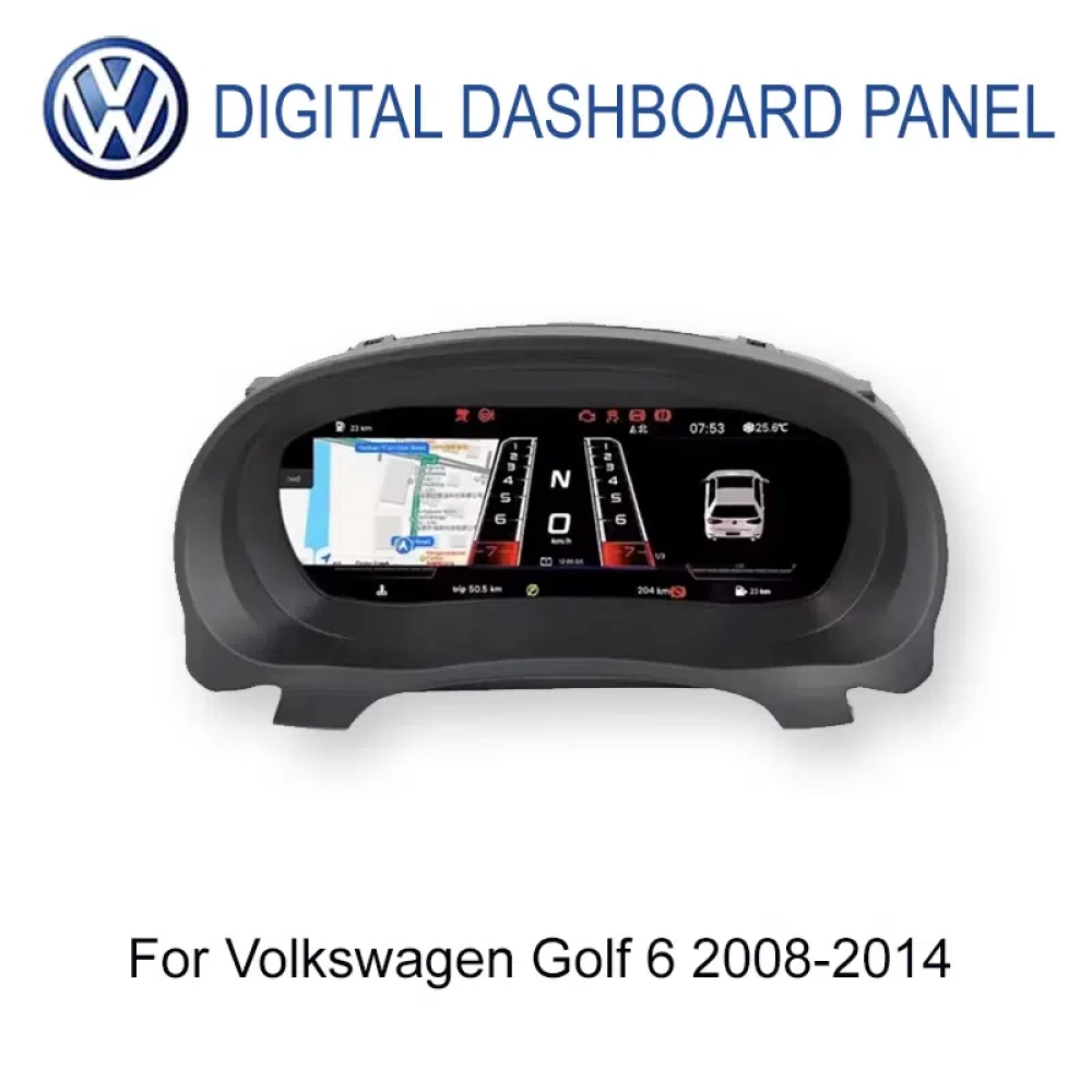 Volkswagen Golf 6 Dijital Gösterge Paneli - 12.3 İnç (2008–2014)
