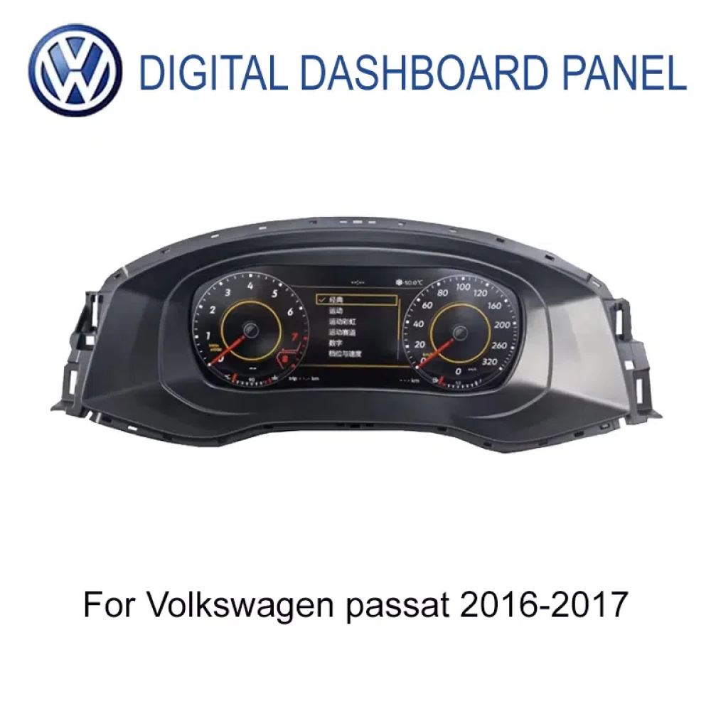 Volkswagen Passat Dijital Gösterge Paneli - 12.3 İnç (2016–2017)