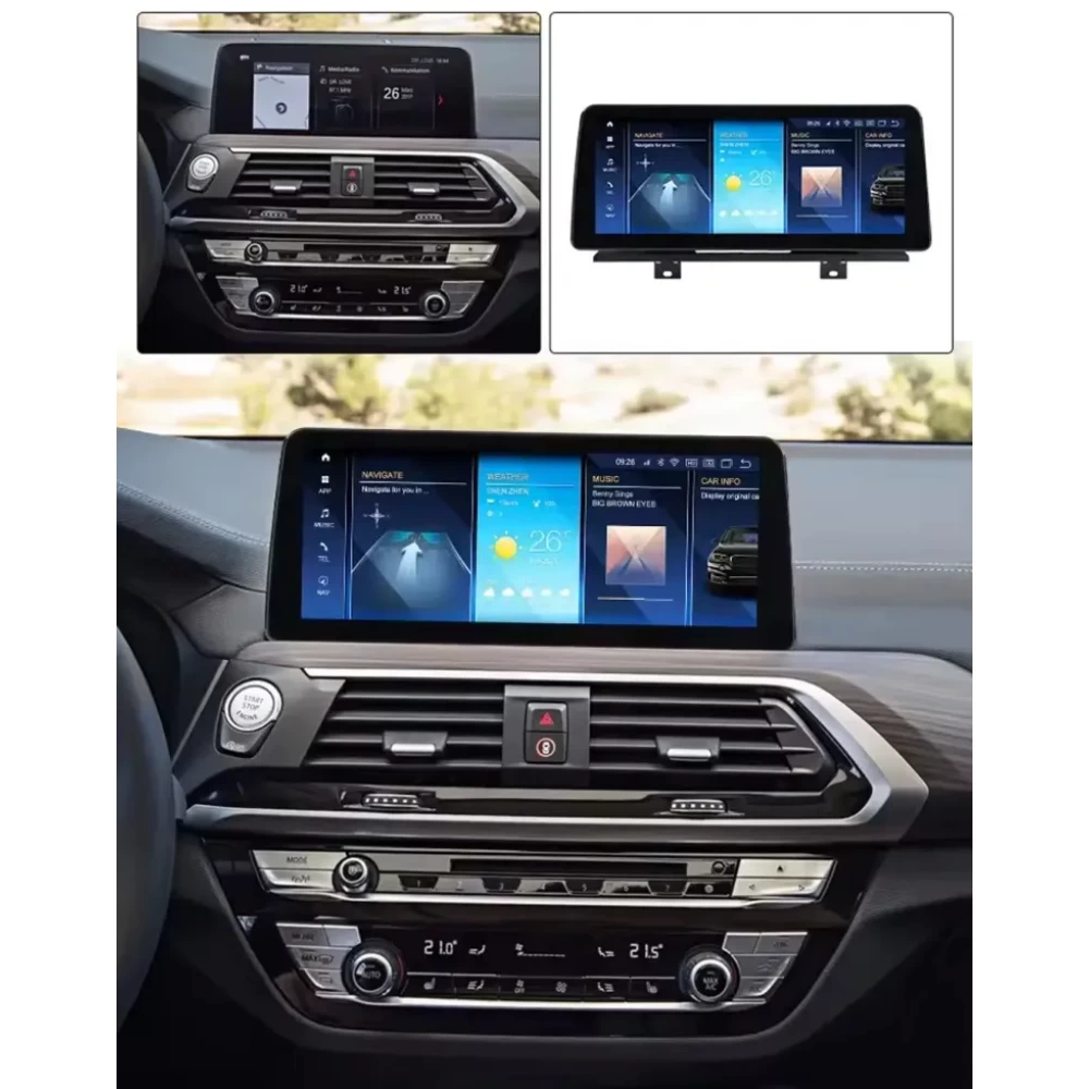 BMW X3 (G01) & X4 (G02) Android Multimedya Sistemi - 10.25 / 12.3 İnç IPS Ekran (2018–2021)