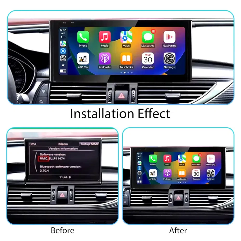 Audi A6L Android Multimedya Sistemi - 8GB RAM + 128GB Hafıza (2017-2018)