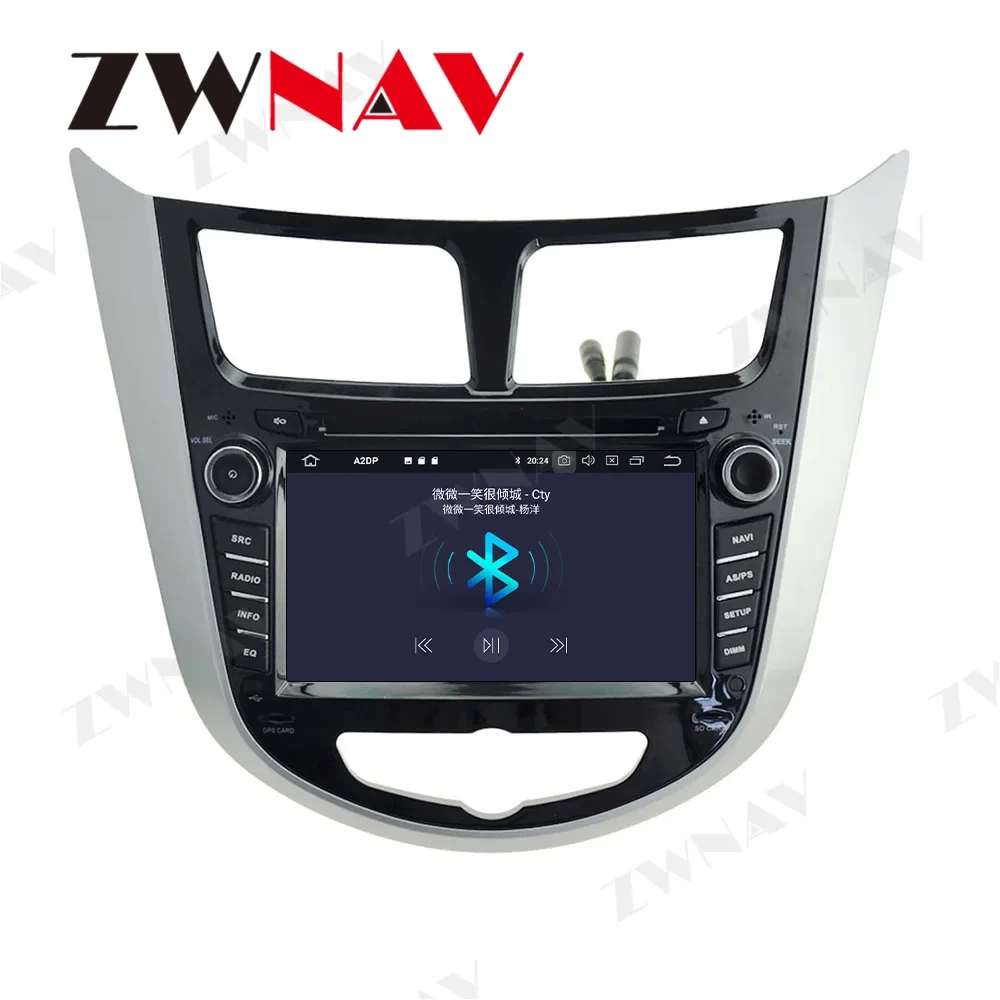 Hyundai Accent Blue / Solaris / Verna (2011-2015+) Android 14.0 Kablosuz CarPlay & Multimedya Sistemi