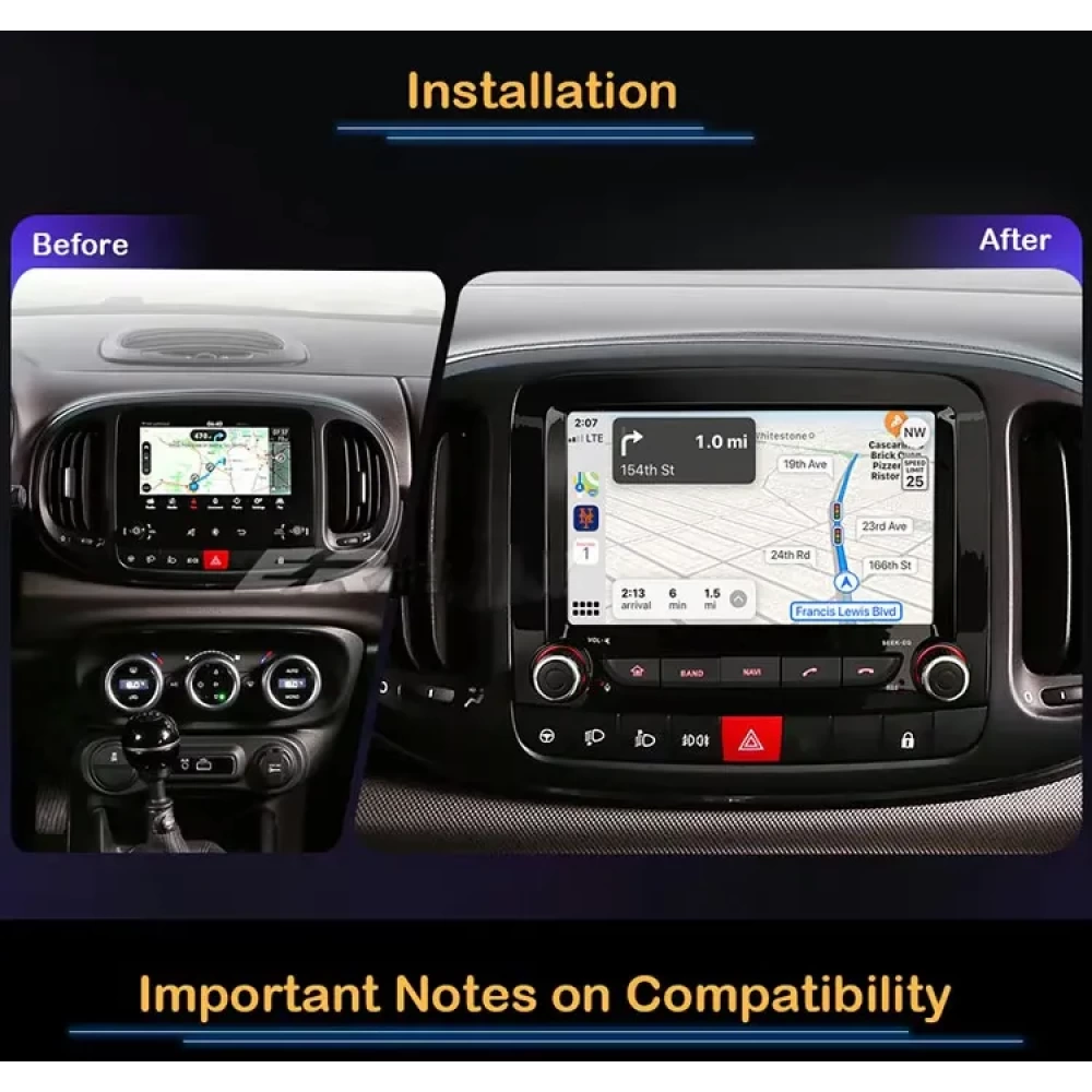 Fiat 500L Android Multimedya Sistemi (2012–2019)