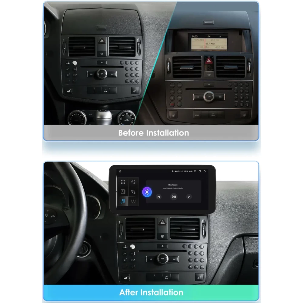 Mercedes-Benz C-Serisi (W204) Android Multimedya Sistemi (2008–2010)