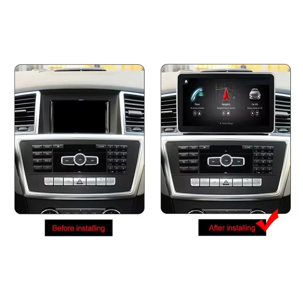 Mercedes-Benz GLK-Serisi (X204) Android Multimedya Sistemi - NTG 4.0 / 4.5 (2008–2015)