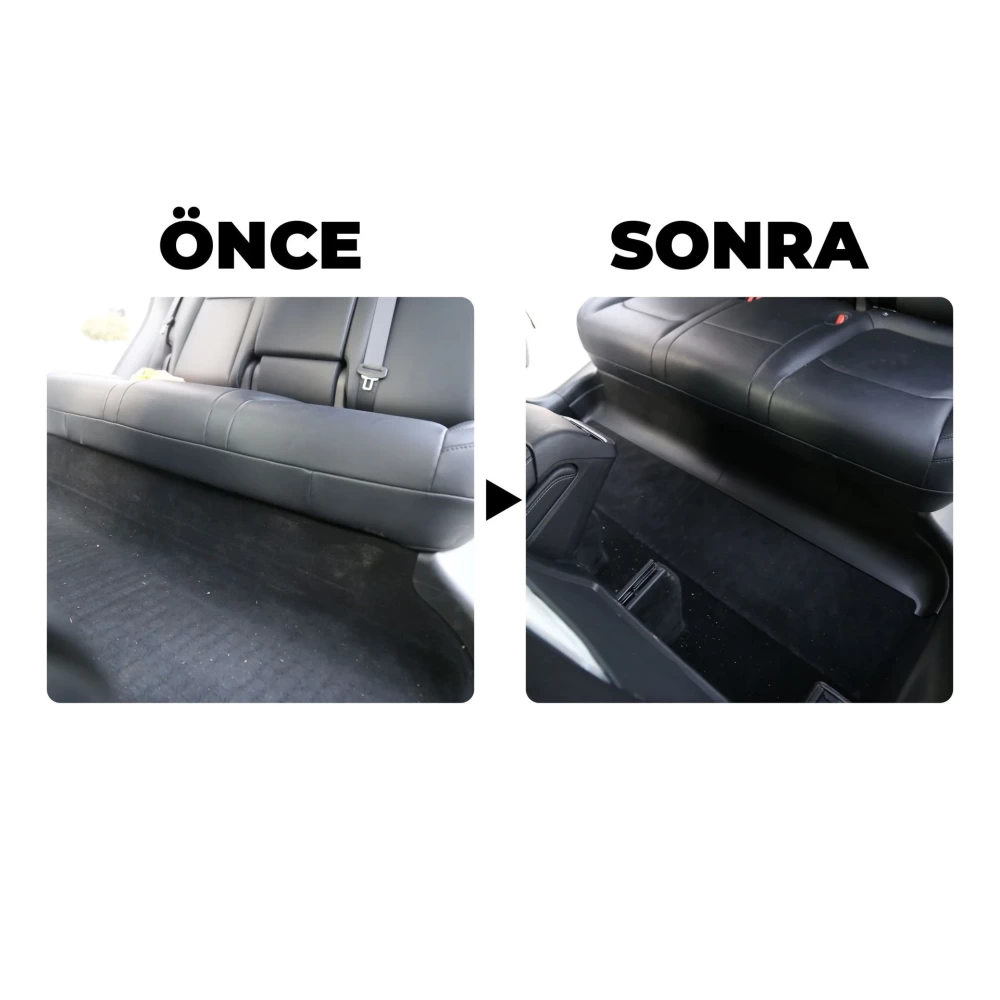 Tesla Model Y 2019-2024 Arka Koltuk Altı Koruma Tekmelikleri V1