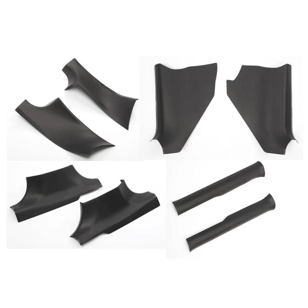 Tesla Model Y Juniper 2025 – Ön, Arka ve Orta Direk Kapı Eşik Tekmelikleri (PPE Sert Plastik)