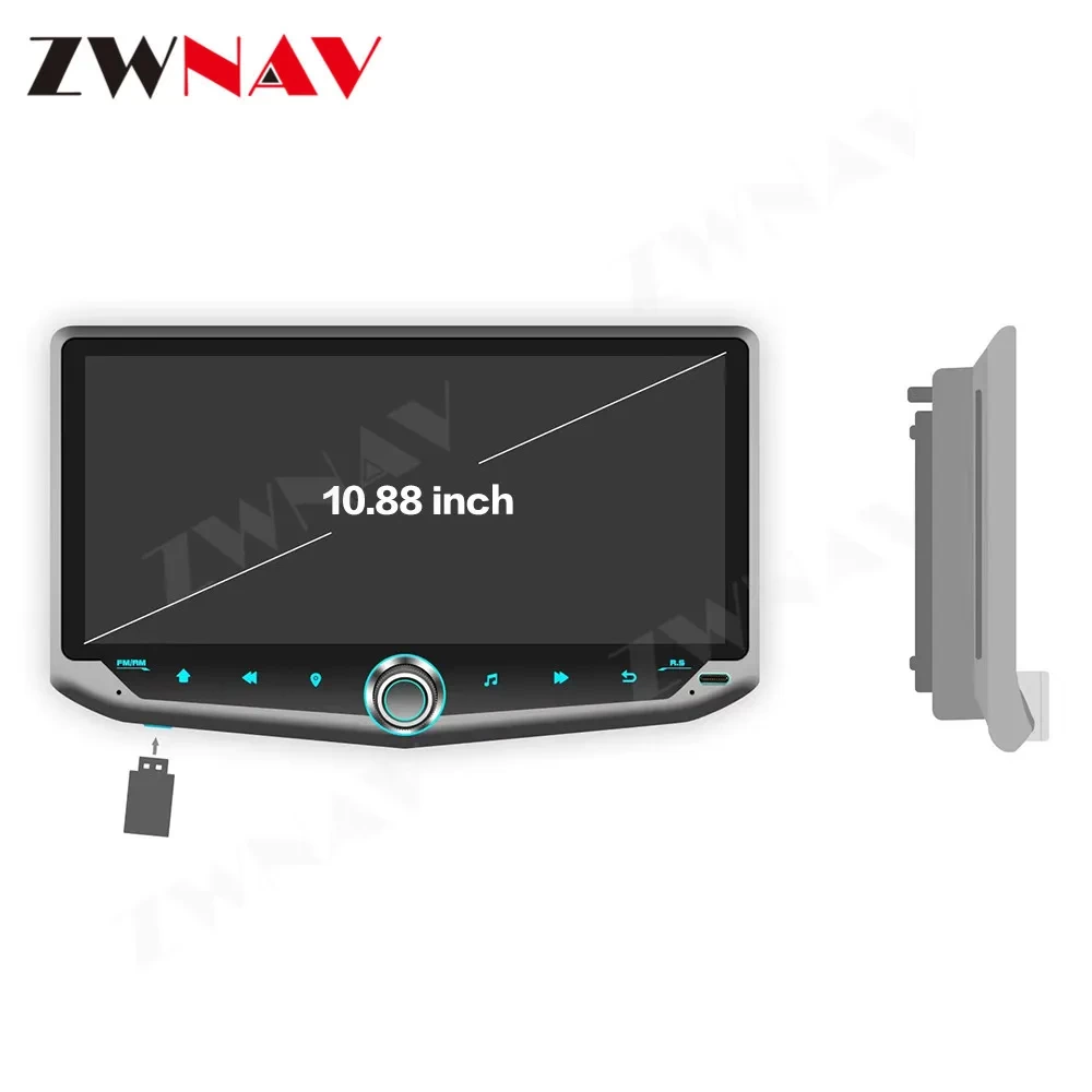 10.88 İnç Evrensel (Universal) Android 13 Multimedya ve Navigasyon Sistemi