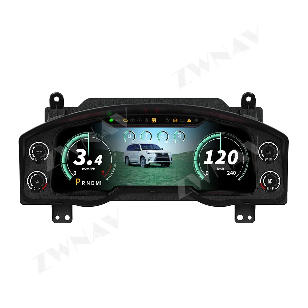 Lexus LX570 (2016-2021) 12.3 İnç Dijital Hayalet Ekran Paneli