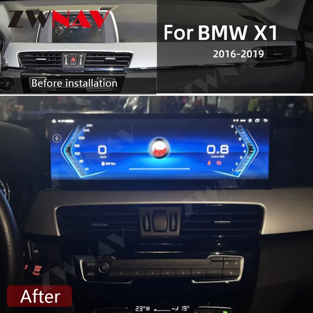 BMW X1 (F48) / X2 (F39/F49) 2016-2022 Android 13.0 Ultra Geniş 14.9 inç Multimedya Sistemi