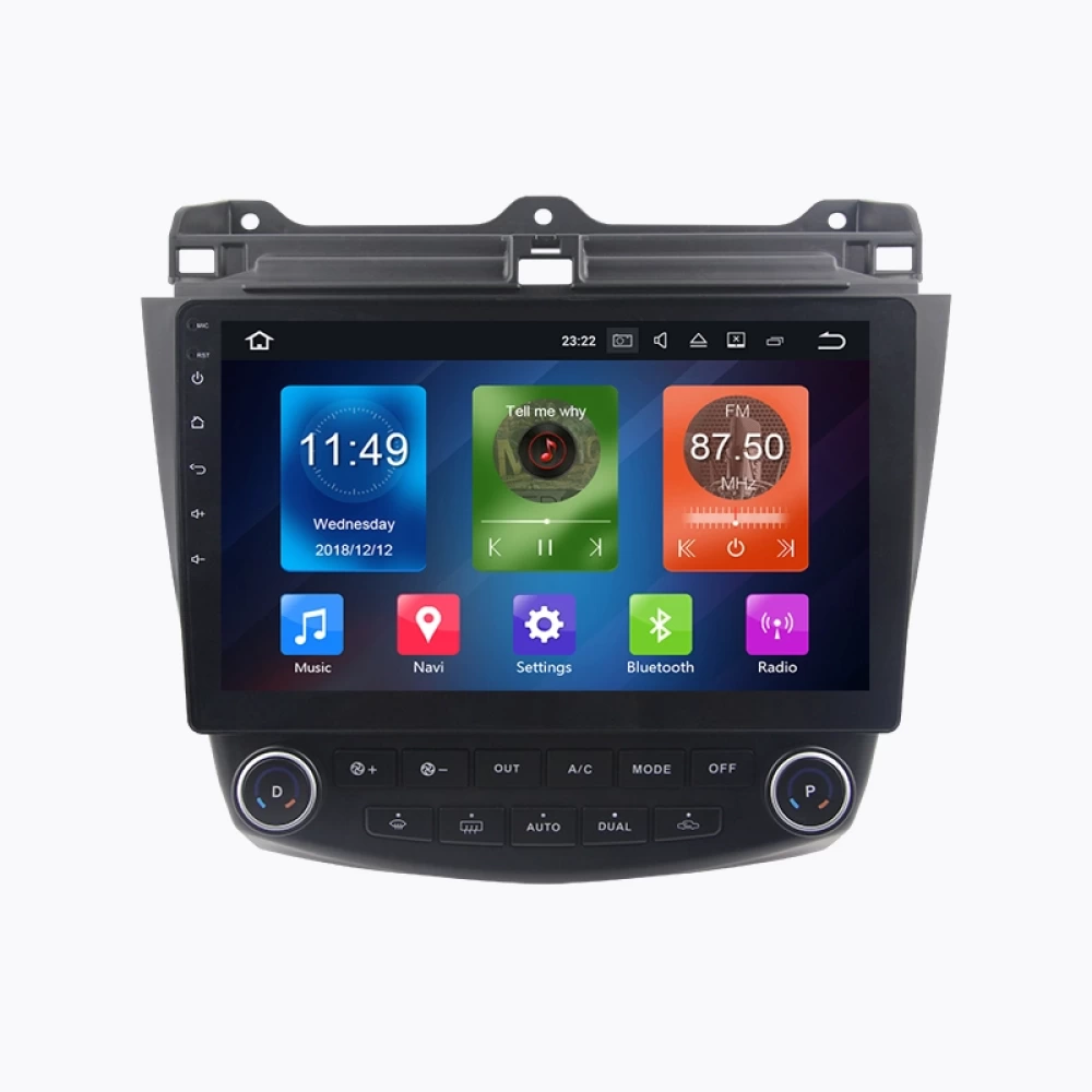 Honda Accord 7 (2003-2010) İçin 10.1 inç Android 10.0 Multimedya & Navigasyon