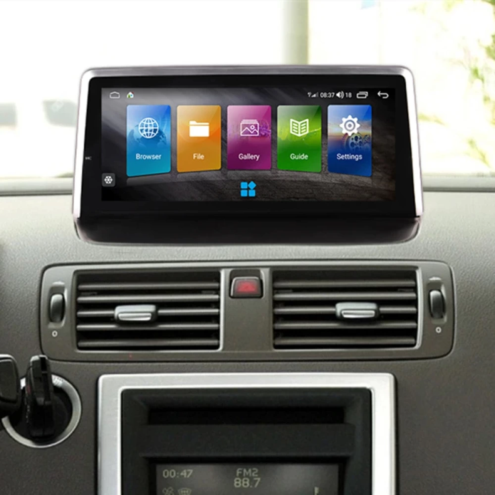 Volvo S40 / C30 / C70 (2004-2013) Uyumlu 10.25 inç Android 13 Multimedya & Bilgi-Eğlence Sistemi