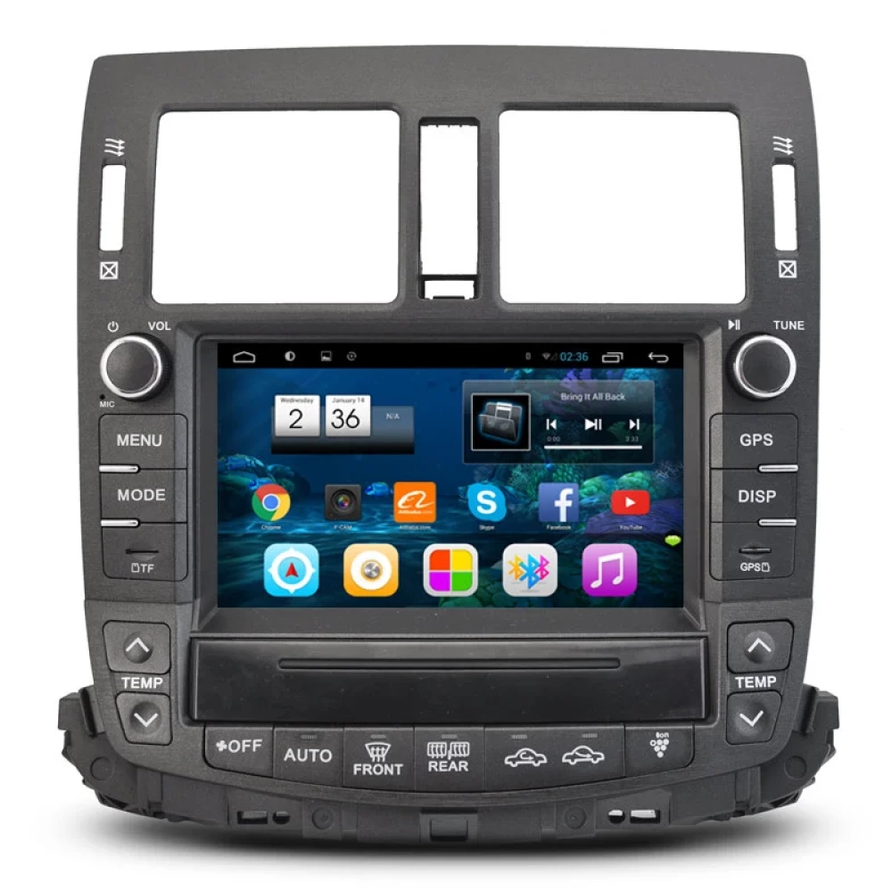 Toyota Crown (2010-2014) İçin 10.2 inç Android Multimedya & Navigasyon Sistemi