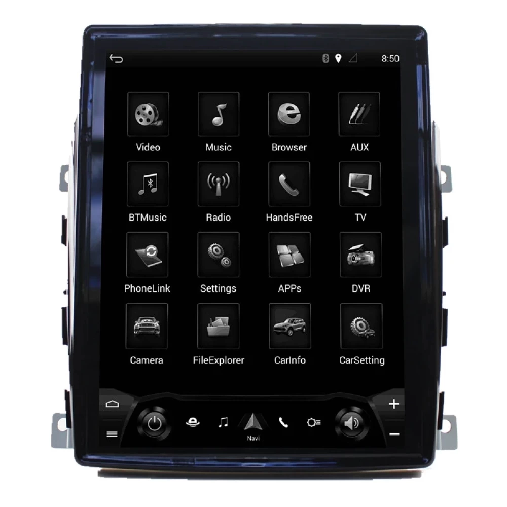 Porsche Cayenne, Macan & Panamera Uyumlu 10.4 inç Dikey (Tesla Stil) Android Multimedya