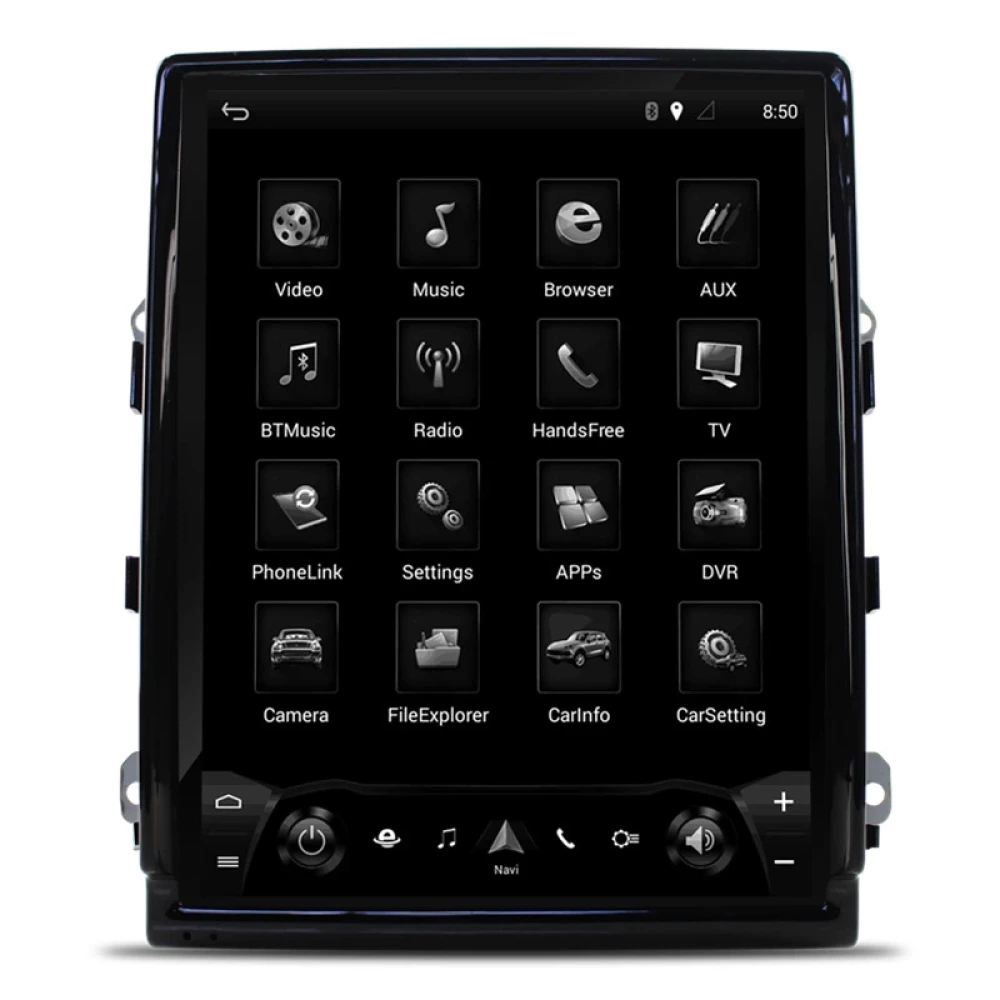 Porsche Cayenne (2011-2016) Uyumlu 10.4 inç Dikey Android Multimedya Sistemi