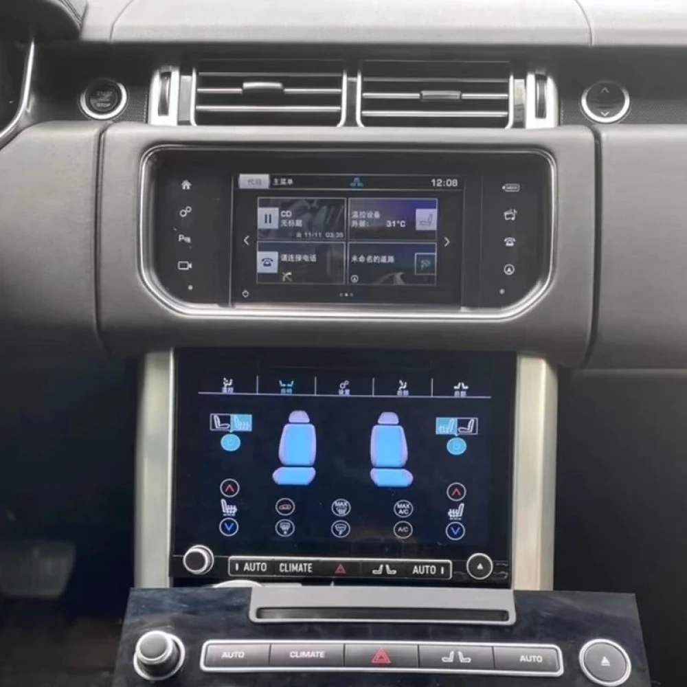 Range Rover Vogue L405 & Sport L494 (2013-2017) İçin 10 inç Dijital Dokunmatik Klima Paneli