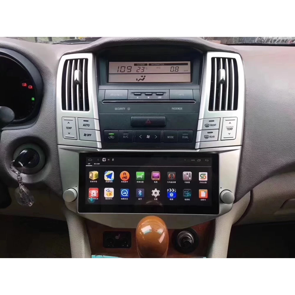 Lexus RX Serisi (2003-2010) İçin 8.8 inç Android Multimedya & Navigasyon Sistemi