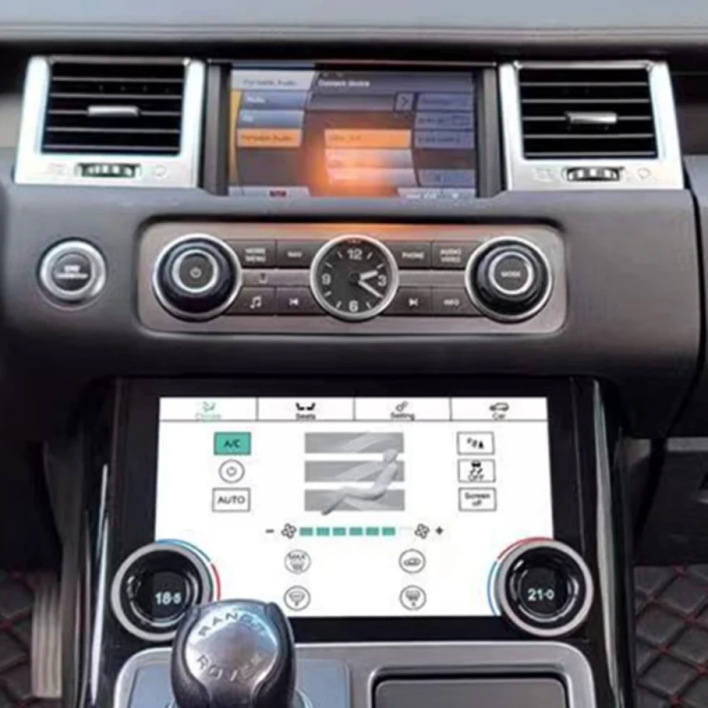 Range Rover Sport (2010-2013) İçin 10 inç Dijital Dokunmatik Klima Kontrol Paneli