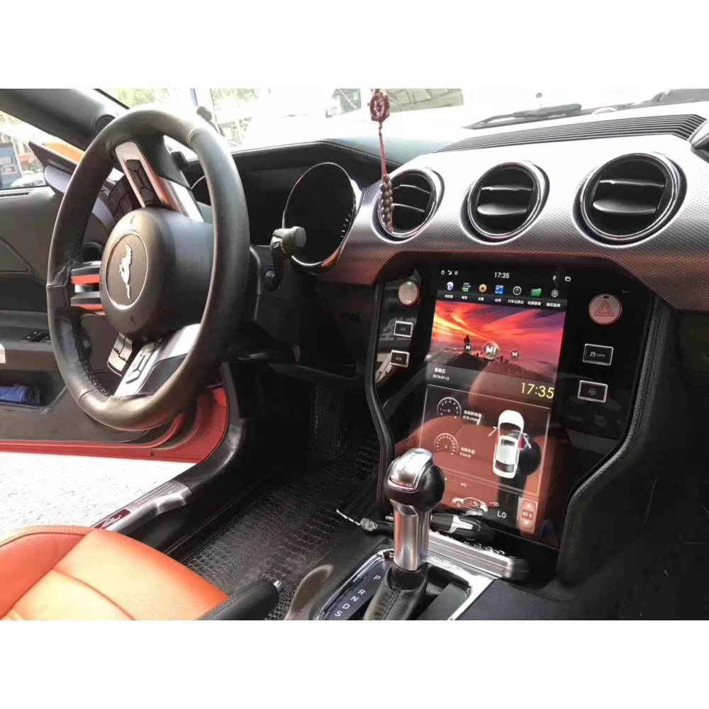 Ford Mustang (2013-2018) Uyumlu 11.8 inç 2K Tesla Stili Android Multimedya & Navigasyon Sistemi