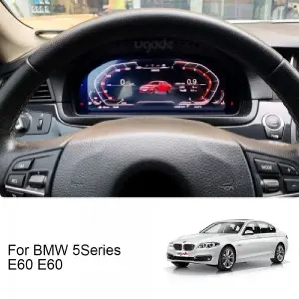 BMW 5 Serisi E60 E61 12.3 inch Dijital LCD Gösterge Paneli 2003-2009