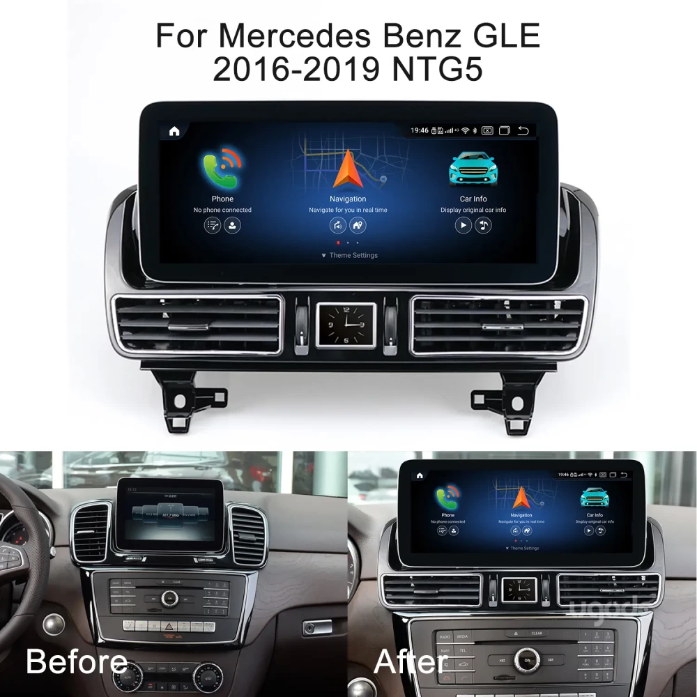 Mercedes Benz GLE GLS - CarPlay - Android - GPS Navigasyon - Multimedya Ekran 2016-2019