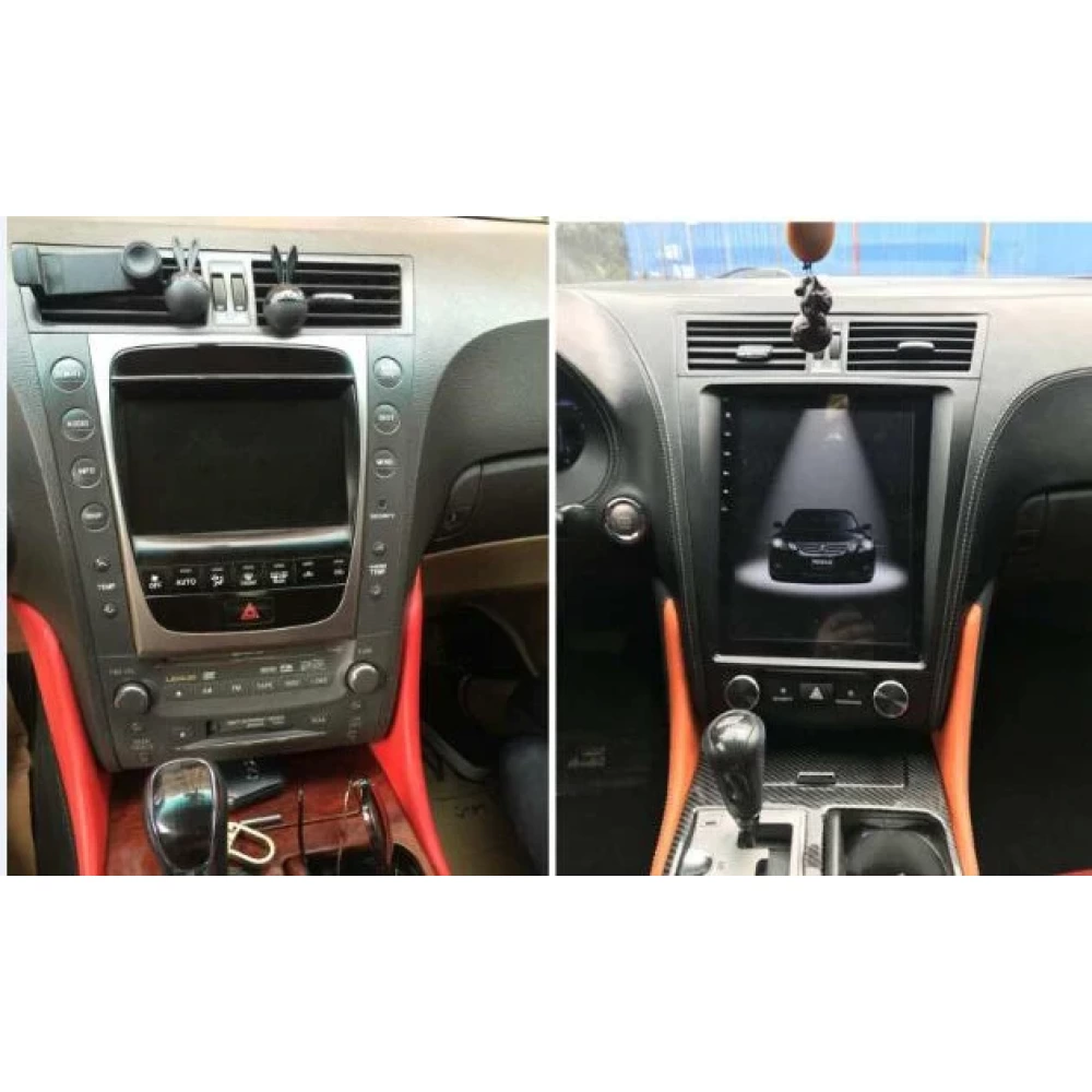 Lexus GS Serisi (2004-2011) Uyumlu 12.1 inç Tesla Stil Android Multimedya Sistemi