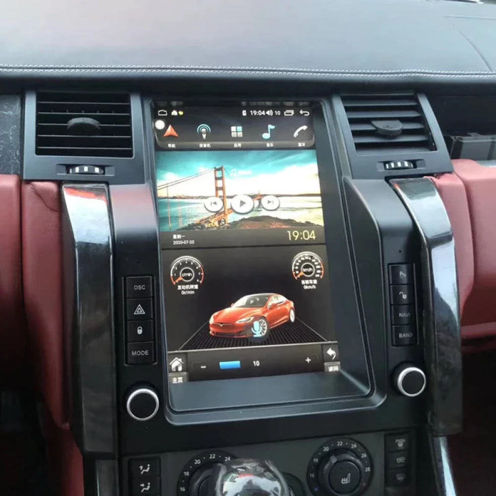 Range Rover Sport L320 (2005-2009) Uyumlu 12.1 inç Tesla Stil Android 13 Multimedya