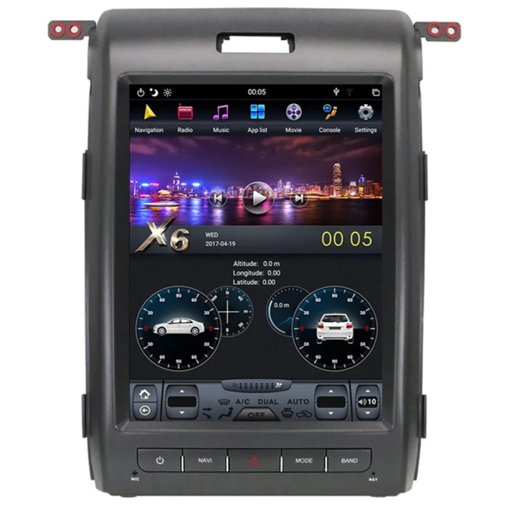 Ford F150 Raptor (2009-2014) Uyumlu 13 inç 2K Tesla Stili Android Multimedya Sistemi