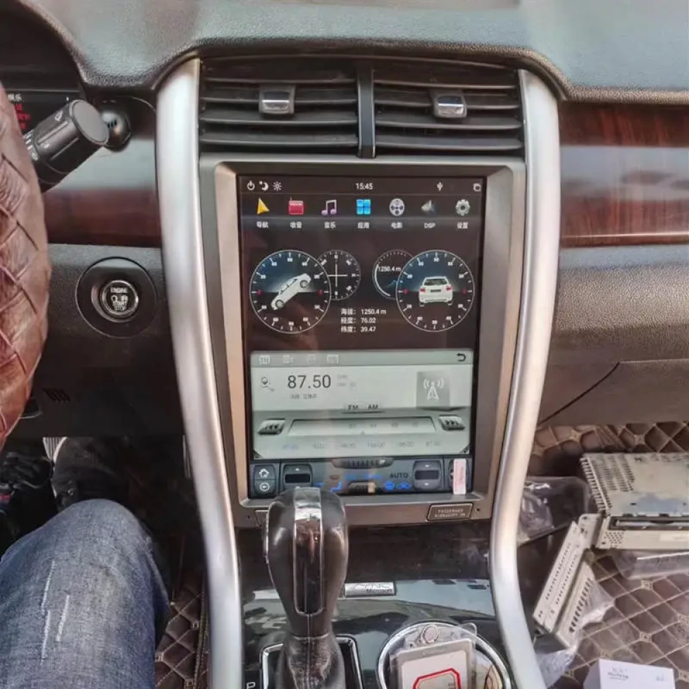 Ford Edge (2007-2014) Uyumlu 12.1 inç 2K Tesla Stili Android Multimedya & Navigasyon Sistemi