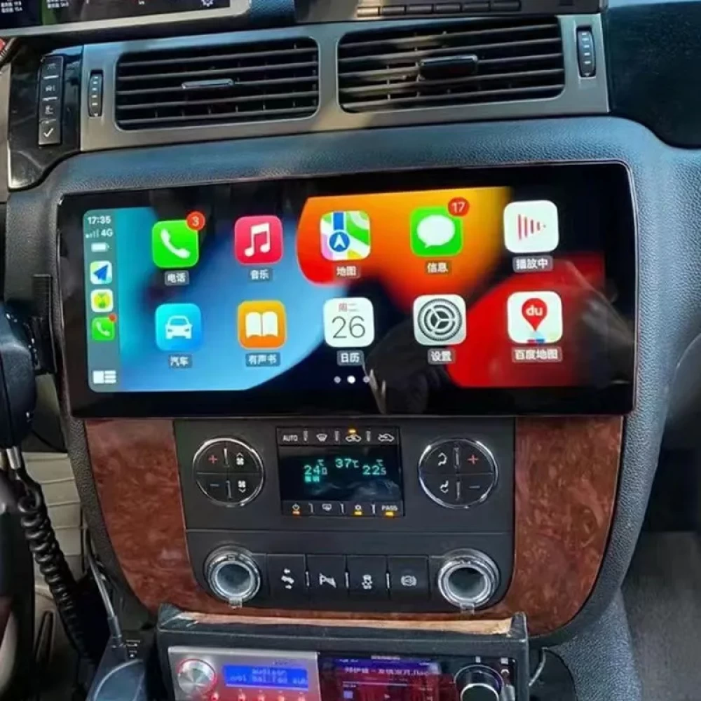 Chevrolet Silverado ve GMC Sierra (2007-2013) Uyumlu 12.3 inç Premium Android Multimedya Sistemi
