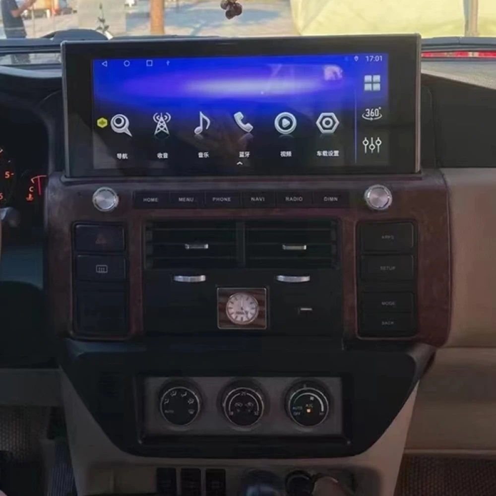 Nissan Patrol Y61 (2005-2009) Uyumlu 12.3 inç Premium Android Multimedya Sistemi