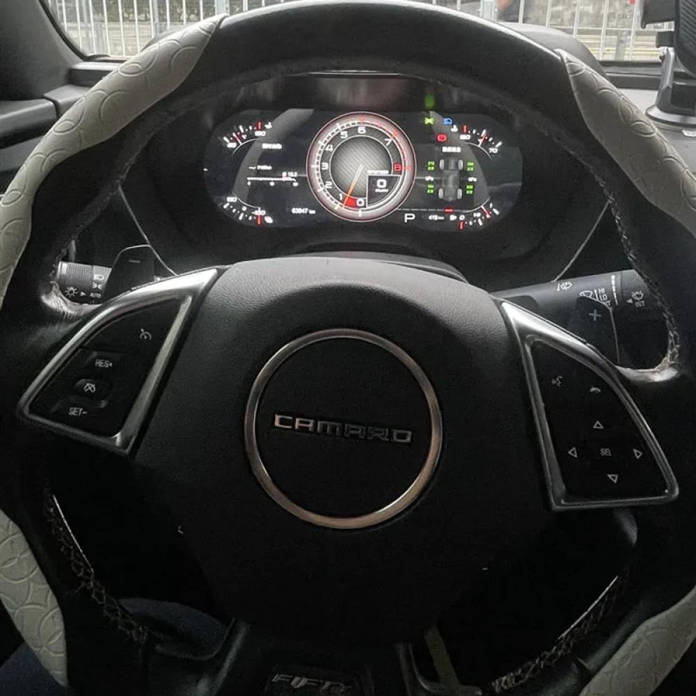 Chevrolet Camaro (2015-2023) İçin 12.3 inç Dijital Hayalet Ekran Gösterge Paneli Yükseltme Kiti