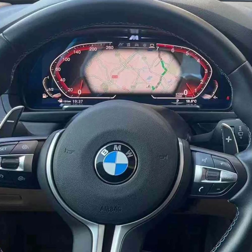 BMW X4 (F26) İçin 12.3 inç Dijital LCD Gösterge Paneli ve Hayalet Ekran Yükseltmesi