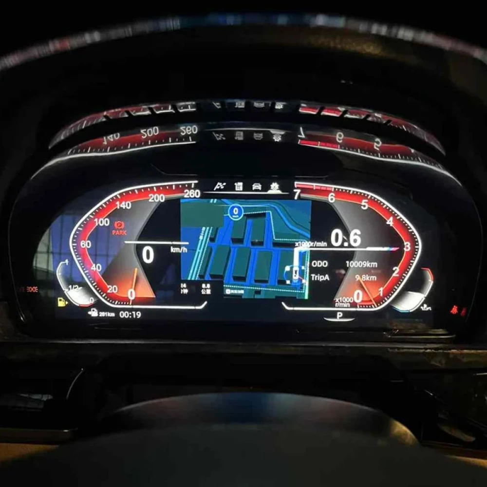 BMW X3 (F25) İçin 12.3 inç Dijital LCD Gösterge Paneli ve Hayalet Ekran Yükseltmesi