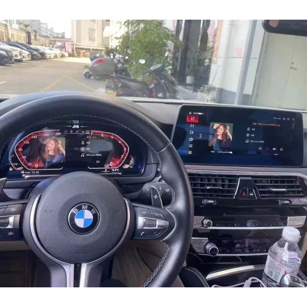 BMW 6 Serisi (F06, F12, F13) İçin 12.3 inç Dijital LCD Gösterge Paneli ve Hayalet Ekran Yükseltmesi