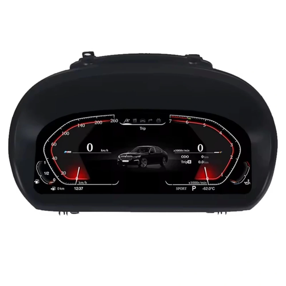 BMW 1 Serisi (E87) İçin 11 inç Dijital LCD Gösterge Paneli ve Hayalet Ekran Yükseltmesi