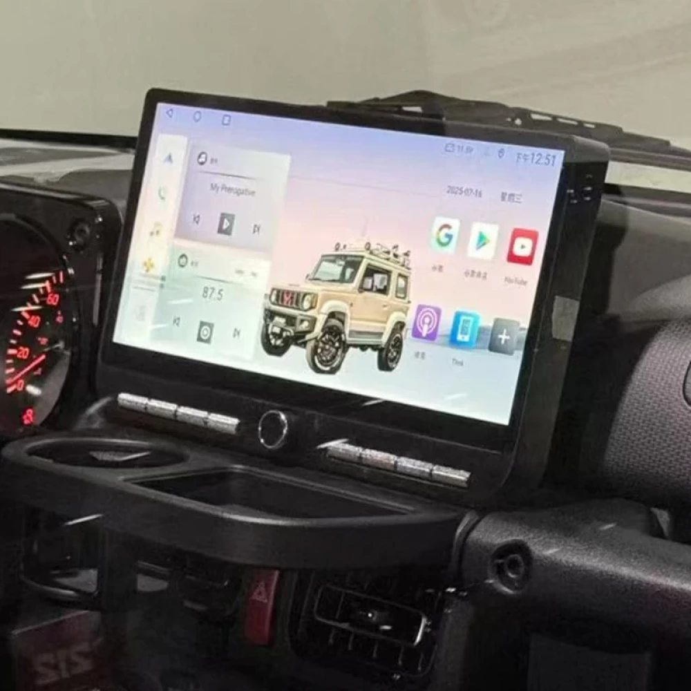 Suzuki Jimny (2019-2025) Uyumlu 12.6 inç Android 13 Multimedya & Navigasyon Sistemi