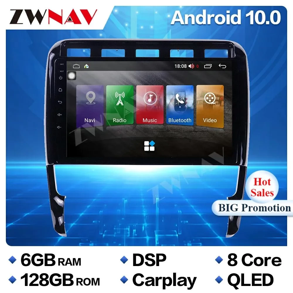 Porsche Cayenne (958.1 & 958.2) 6GB RAM + 128GB ROM Android 10.0 Multimedya Sistemi